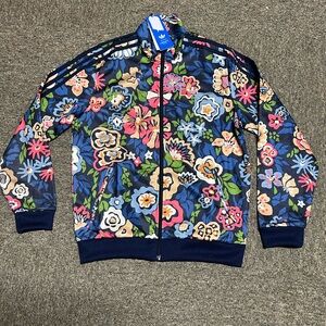 ADIDAS ORIGINALS X LIBERTY LONDON FIREBIRD TOP KIDS SIZE YOUTH MEDIUM